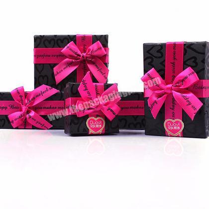 5x7cm Cardboard Paper Gift Box For Earrings,Ring Jewelry Packaging