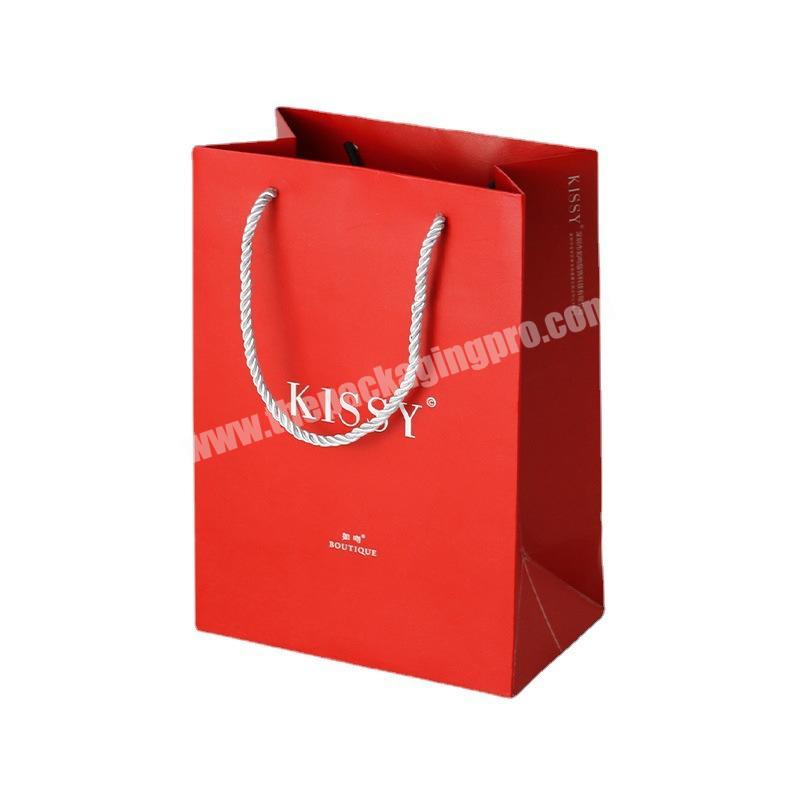 Amazon Hot Sale Accept custom brand shopping cheap kraft paper bag