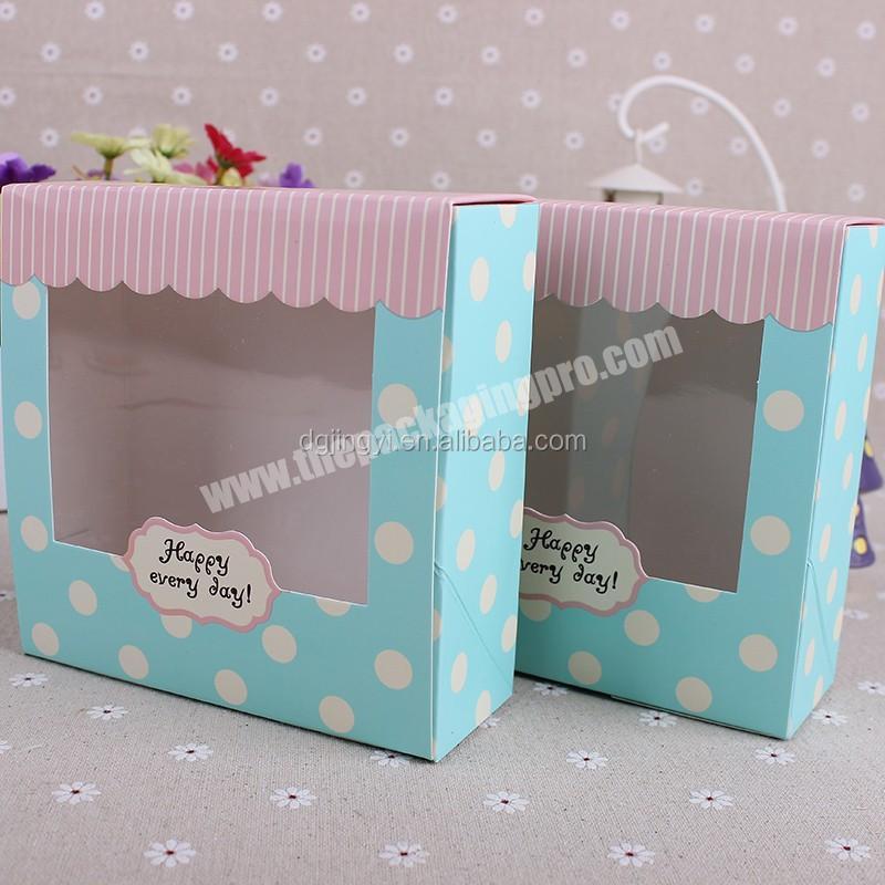 Baby Shoe Box with Clear Window ,window Box Packaging Coated Paper Customized Handmade OEMODM 500pcs Accept CN;GUA EECA