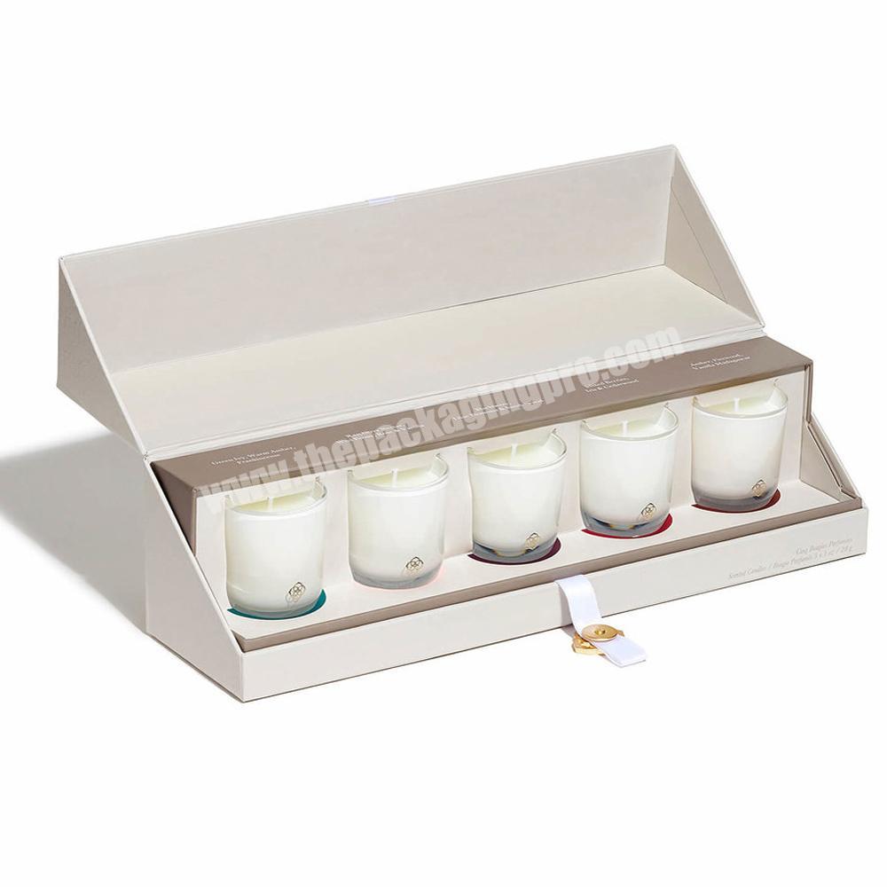 Bespoke Candle Gift Set Box Packaging Multiple Candle Boxes