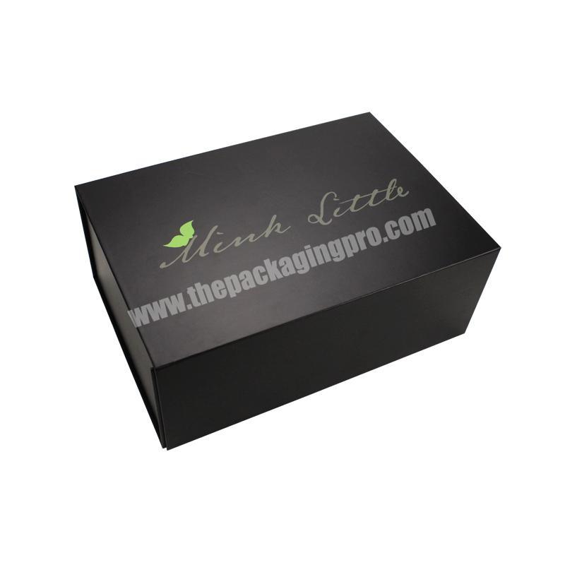 Bespoke High-end Double Side Anti-scratch Coating Magnetic Flap Folding Box