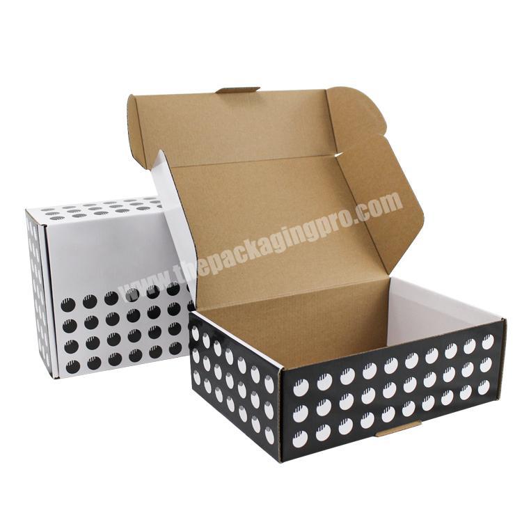 Biodegradable Custom Corrugated Shipping Box Wave Point Printed Recycled Mailer Paper Boxes Packaging