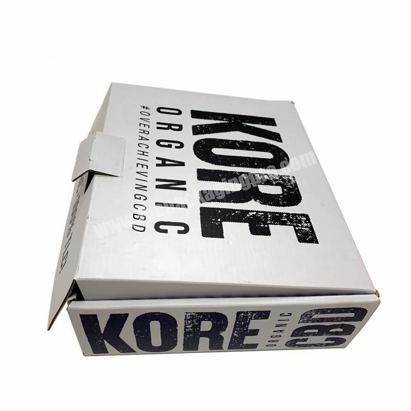 Black And Gold Eco Friendly Gold Hologram Cardboard Corrugated Vintage 14X11X4 Shipping Packaging Mailer Box For Shipping Goods