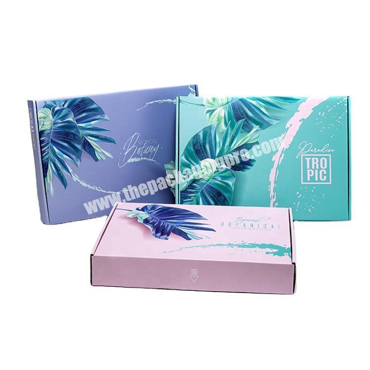 Wholesale Custom Printed Mailer Shipping Carton Box Foldable Tuck End Postal Delivery Paper Corrugated Box Cajas Carton Pequeas