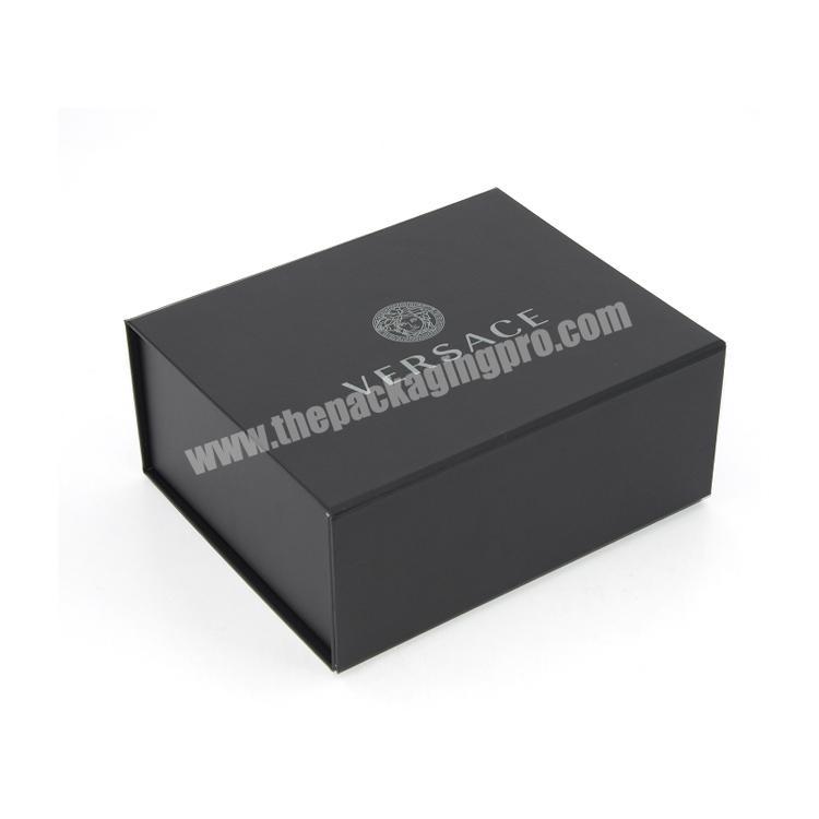 Black Square Slide Brand Large Mail Custom Logo Mailer Cute Gift Clothing Packaging Paper Boxes For Workout Clothing