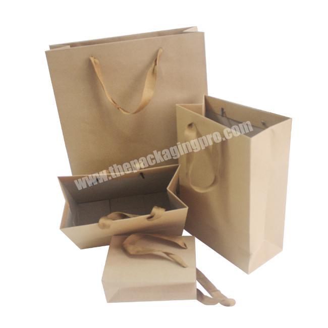 Brown Kraft Paper Food Packaging Bag For FoodFlat Customized Kraft Paper Food Bag