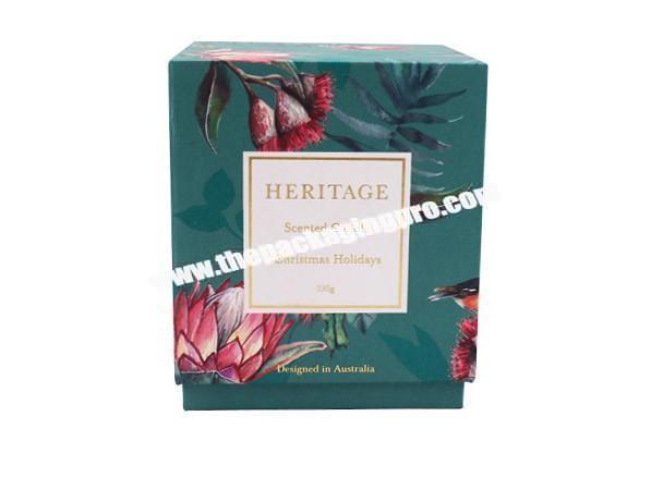 New Creative Elegant Aromatherapy Packaging Paper Candle Boxes