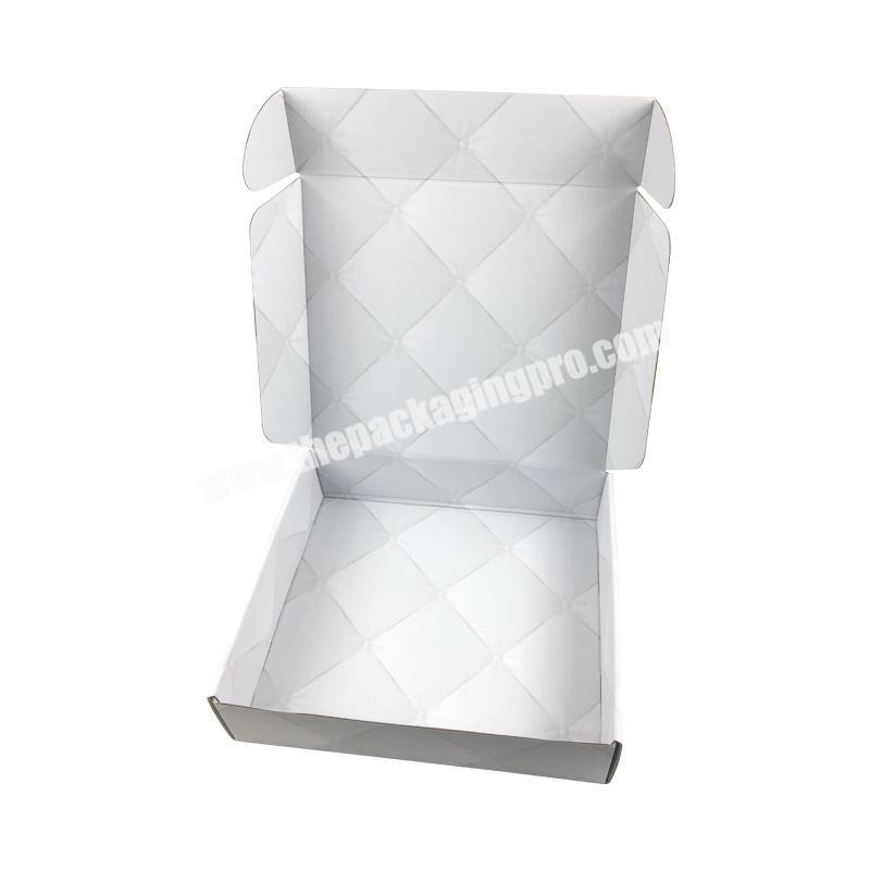 Custom Logo Foldable Corrugated Small Carton Clothes Gift Mailer Box Cardboard Packing Boxes for Shipping