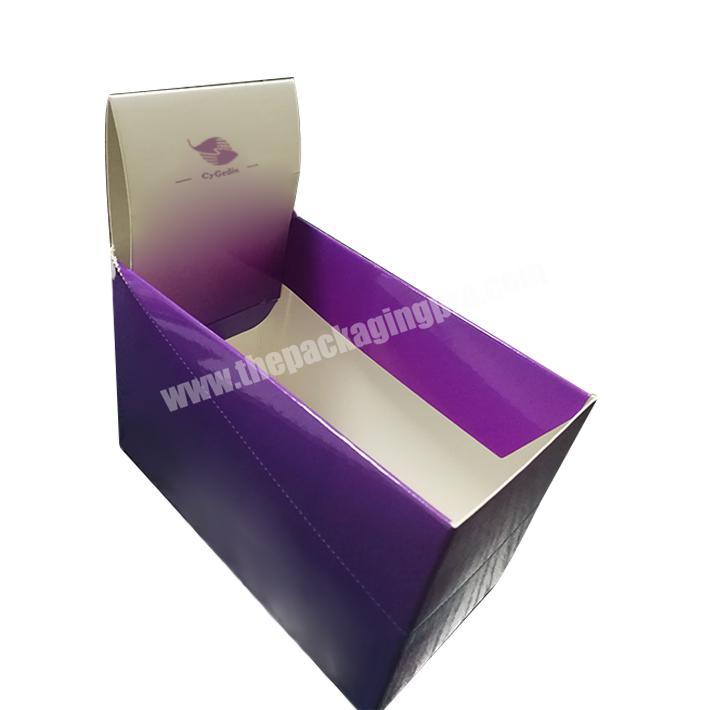 Cheap price custom design color printing paper display box carton box corrugated box