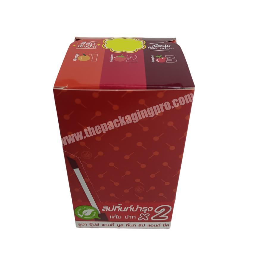 Cheap price sustainable stocked most popular pink gift box custom logo packaging