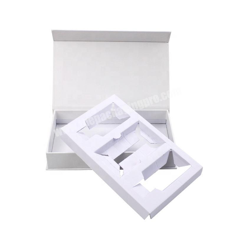 China Cardboard Packaging Boxes Perfume Bottle Magnet Book Box With Magnetic Closure Lashes Book Boxes