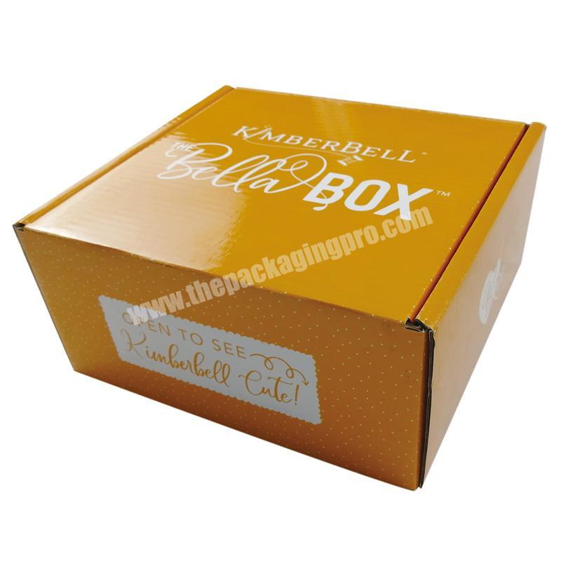 China Factory different style Custom Logo mailer box Printed Shipping Mailing Boxes with Corrugated box