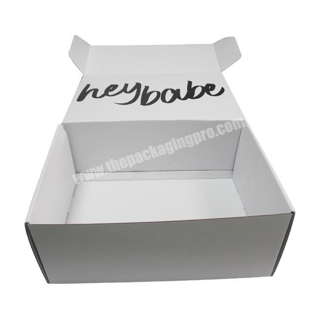China Recycled Cheap Plain White Corrugated Board Paper Shoe Boxes For Sale