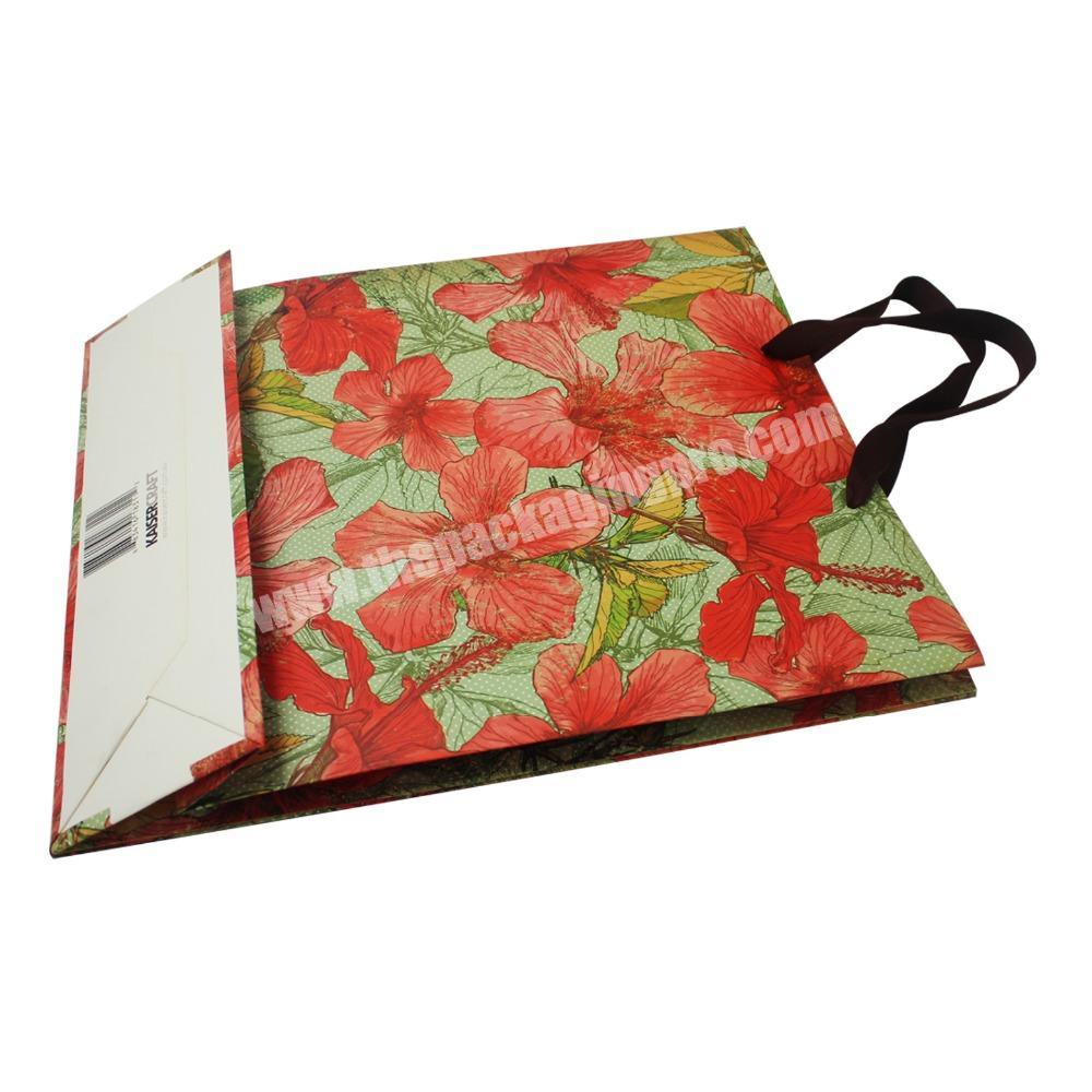 China Wholesale Gloss Cute Color Beauty Fashion Paper Cosmetic Bag