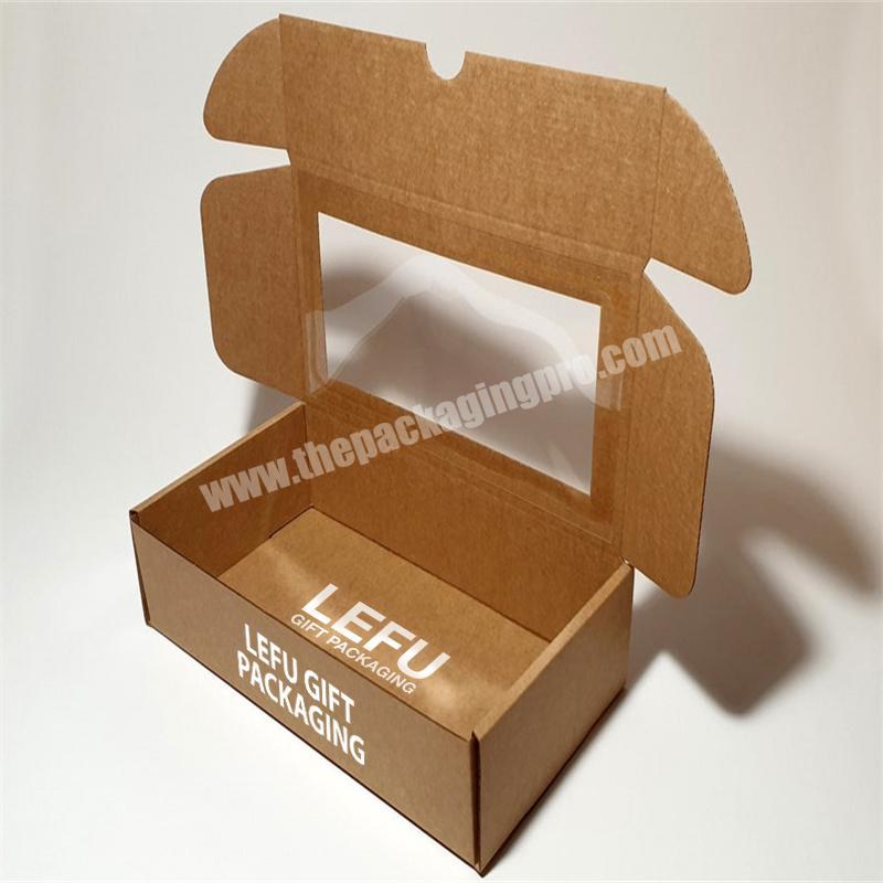 China Wholesale High Quality Custom Printed Corrugated Cardboard kraft Packaging Mailer Box for Shipping Goods
