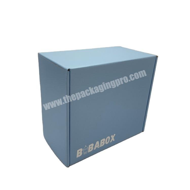 China high quality custom logo corrugated cardboard box packaging paper box