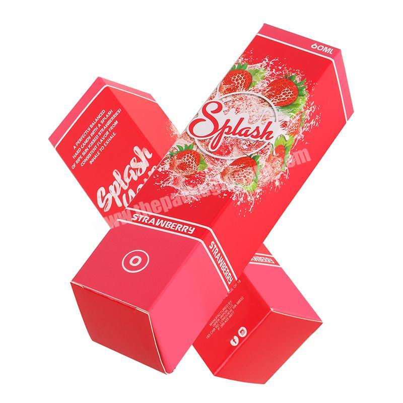 China manufacturer Custom face cream paper packing boxes for 50ml oil bottles with silver logo embossed paper box