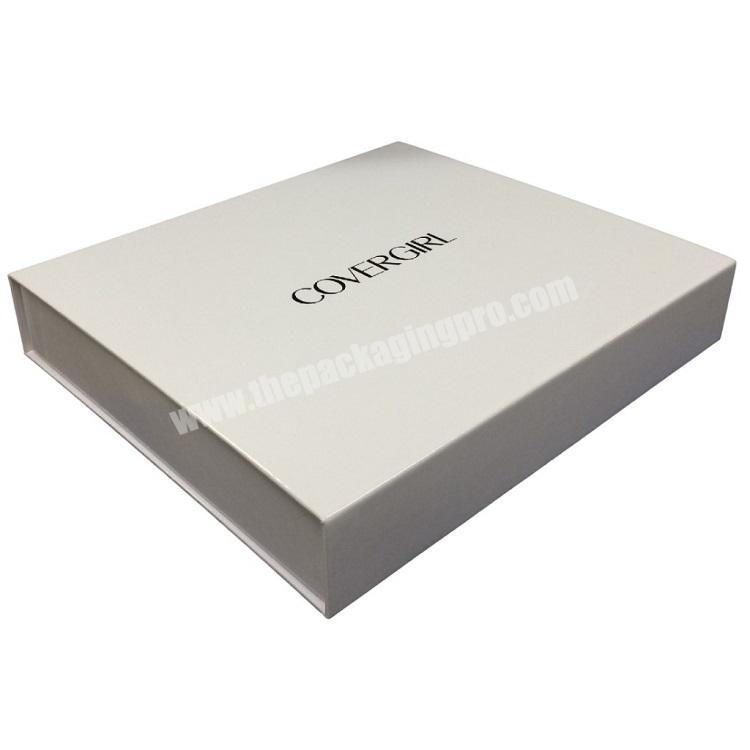 China manufacturer custom empty biodegradable cosmetic gift box packaging