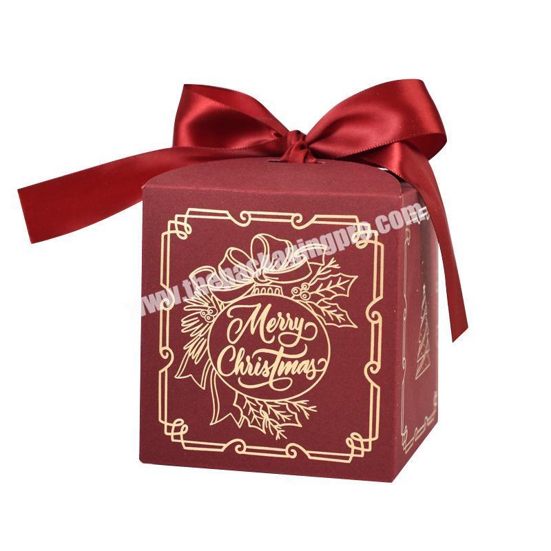 Christmas Eve gift apple paper box package Packing Box Paper Gift