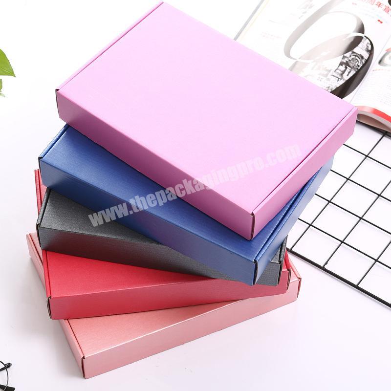 Colorful Small Cardboard Product Paper Display Corrugated Box Cardboard Gift Box