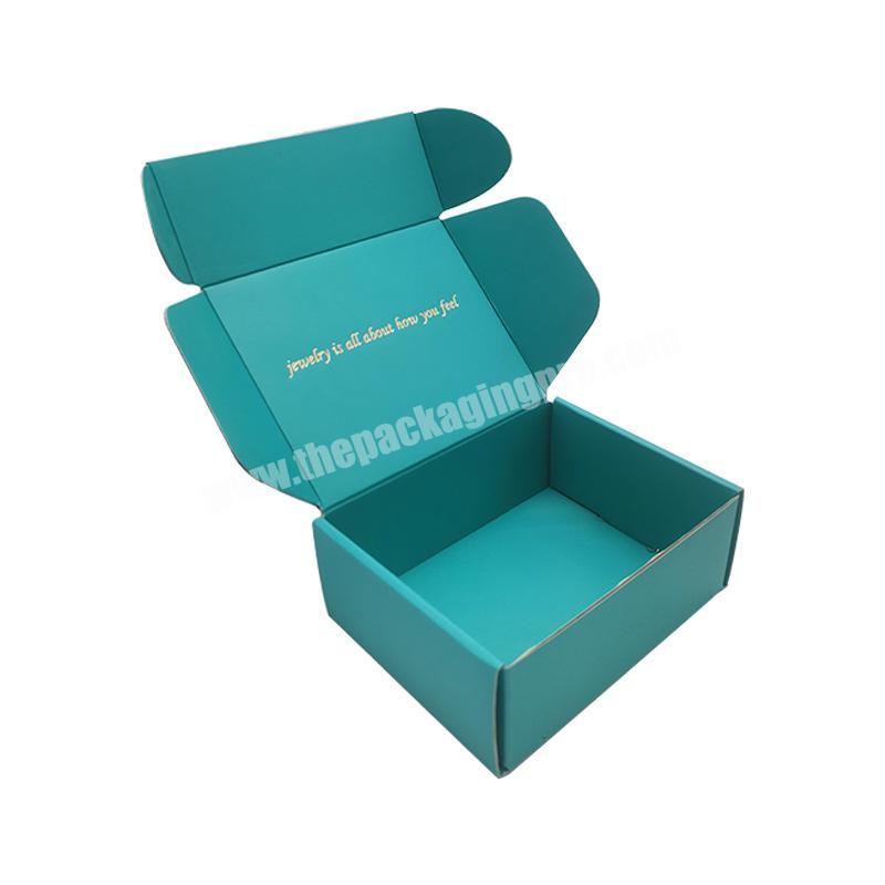 Colorful airplane Corrugated box Electronic product packaging box Express extra hard packaging box