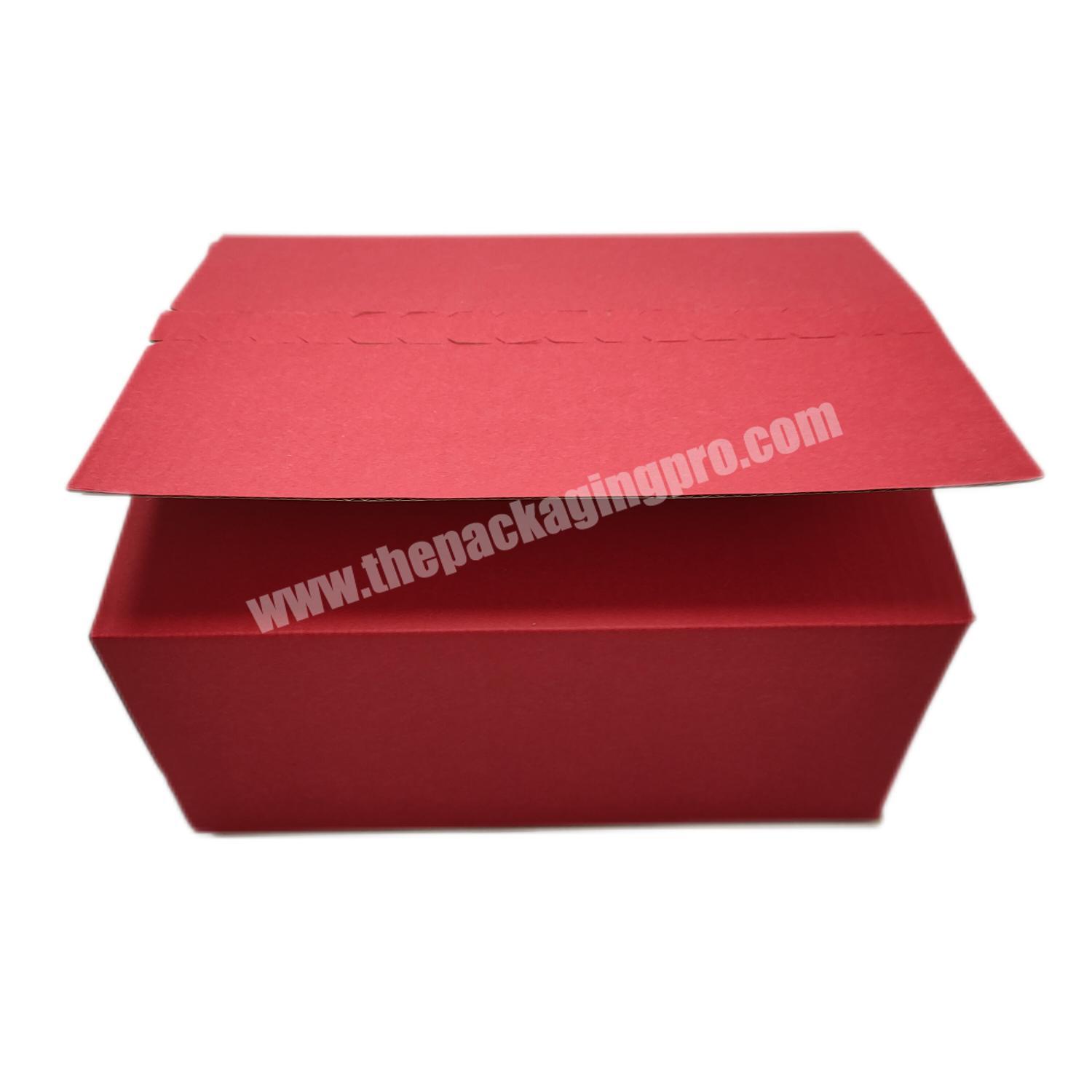 Corrugated Packaging Box Custom Making Machine Shoes & Clothing Package  Modern Luxury Packing Items Accept CN;SHG