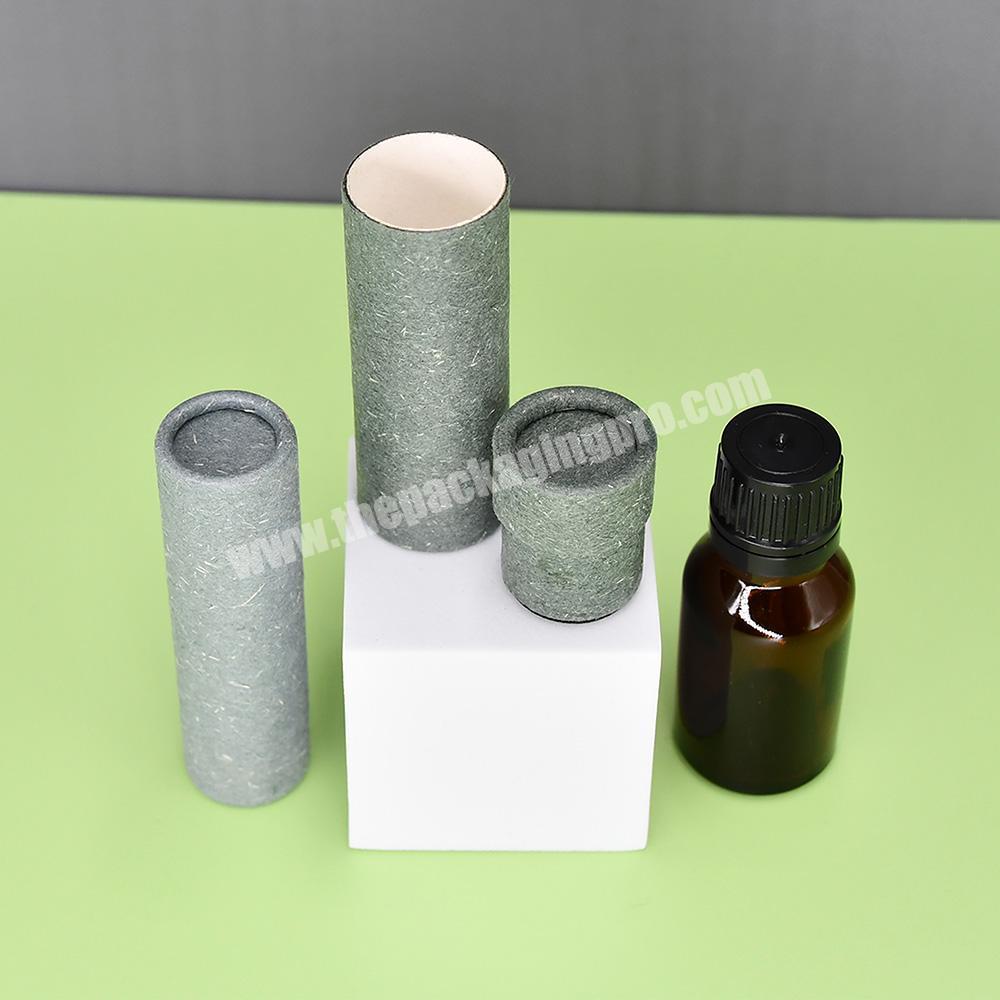 Cosmetic Packaging Paper Gift Carton Light Tube Small Hat Cardboard Kraft Rigid Perfume Template Cylinder Round Box
