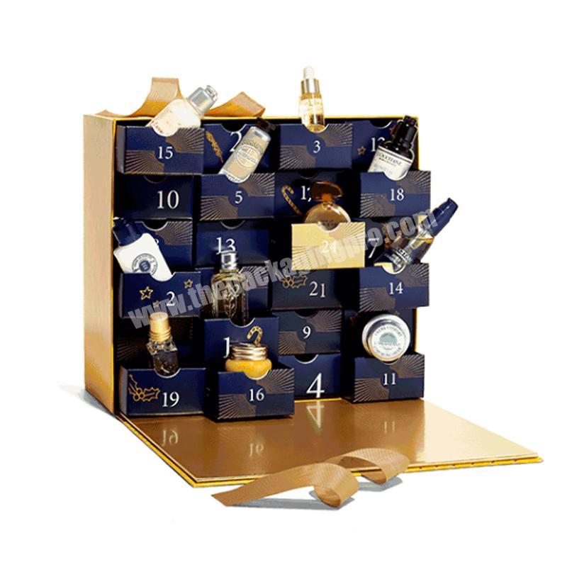 Custom 12 Day Chocolate  Advent Calendar  Cardboard Gift Boxes