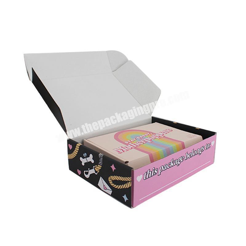 Custom Logo Color Cosmetic Corrugated Packaging Mailer Box Shipping Box Paper Box