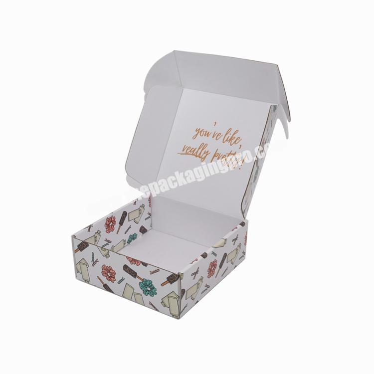 Custom Brown Small Kraft Black Good Price Pink Colored Corrugated Printed Package 6X9 Packaging Mailer Boxes With Logo