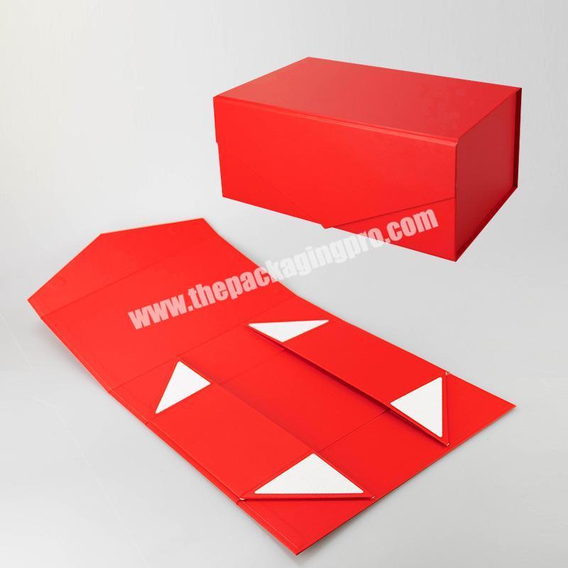 Custom Bundle Pink Luxury Cosmetic Folding Closure Magnetic Gift Box