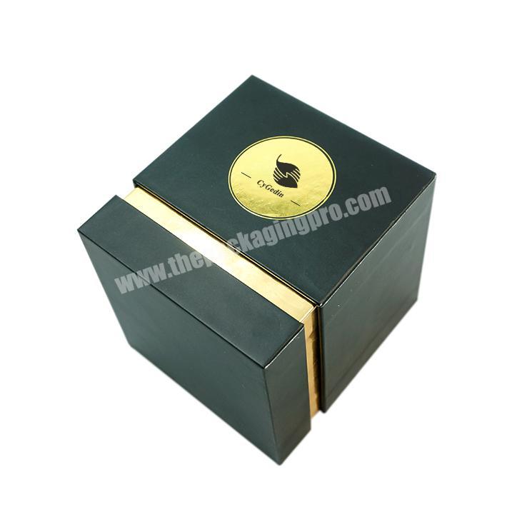 Custom Cardboard Box Candle Perfume Aromatherapy Packaging Paper Gift Boxes with EVA Insert