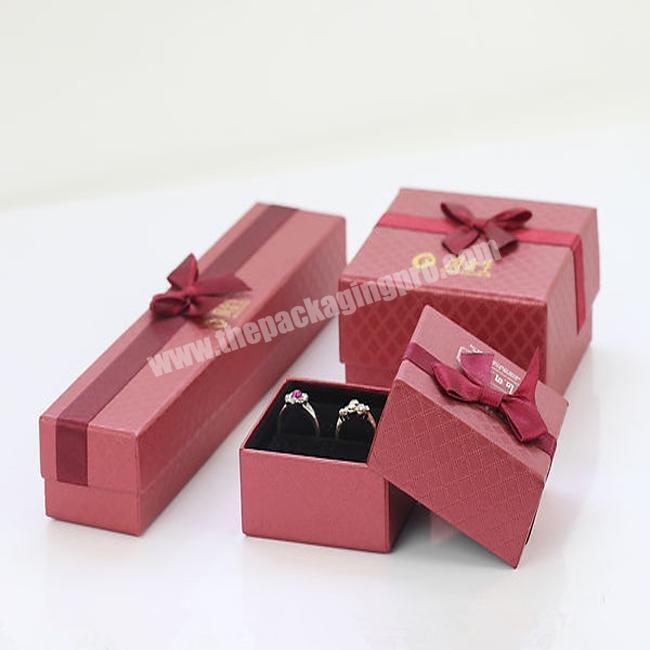 Custom Cardboard Drawer Style Ring Jewelry Boxes Wholesale, Printing New Design Necklace Paper Packaging Box