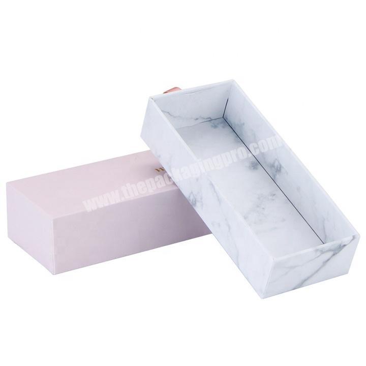 Custom Cardboard Paper Boxes For Nail Cosmetic Drawer Box  Packaging Gift Boxes
