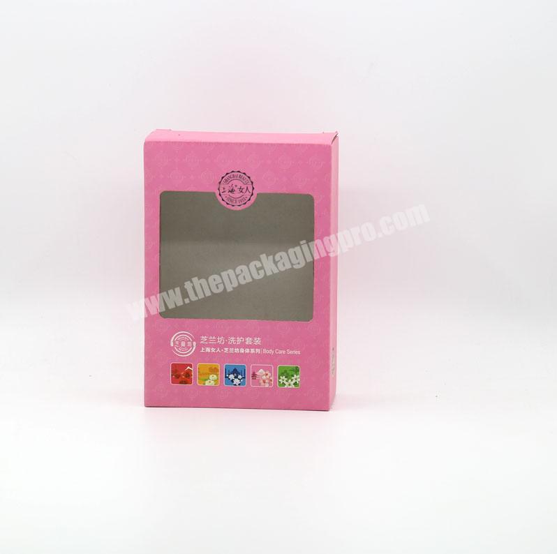 Custom Corrugated PVC Window Consumer Electronics Box Packaging Printing Logo Medicine Gift Box Cosmetics Packaging Box