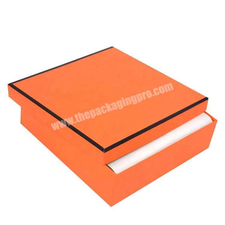 Custom Design Brand Logo Printing Luxury Clear Cardboard Packaging Matte Gift Box With Lid