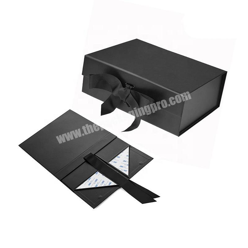 Custom Design Logo Packing Gift Cheap Paper Box Black Printing