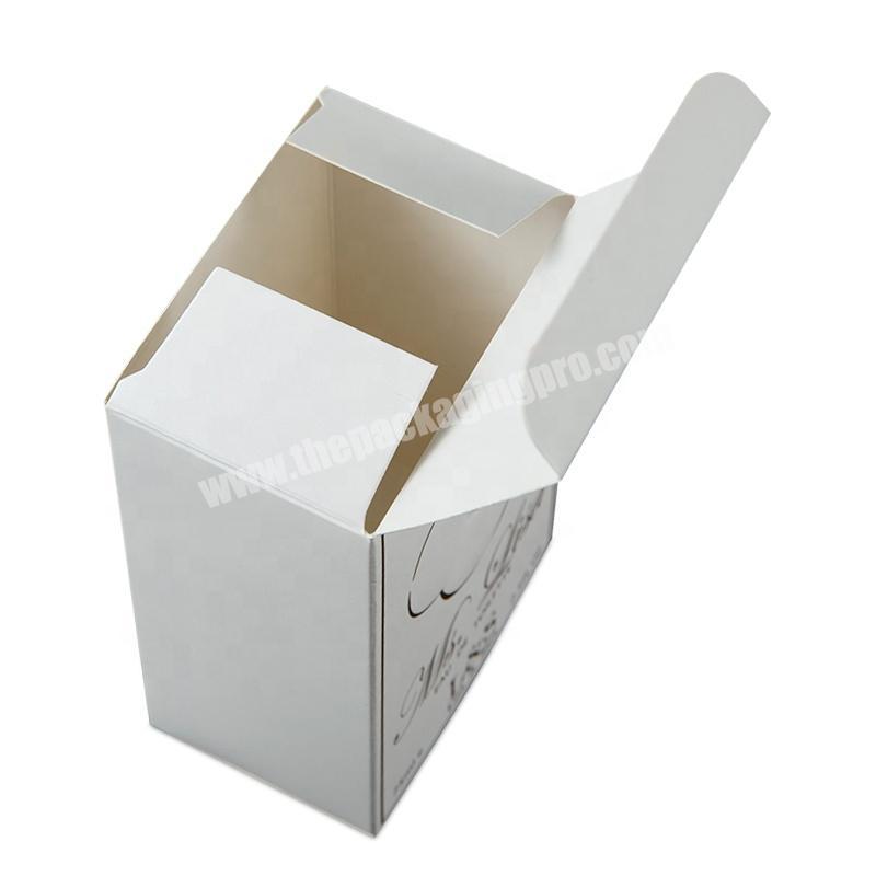 Custom Design Logo Packing Gift Cheap Paper Box with hot gold foil Printing
