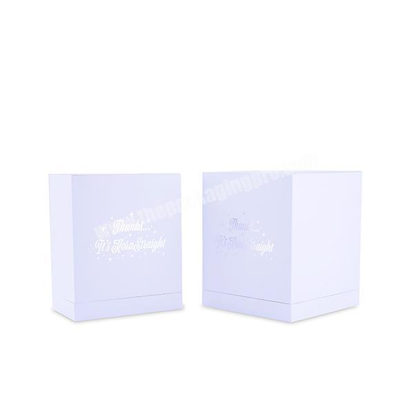 Custom Design Square Cardboard Candle Scented Packaging Paper Box