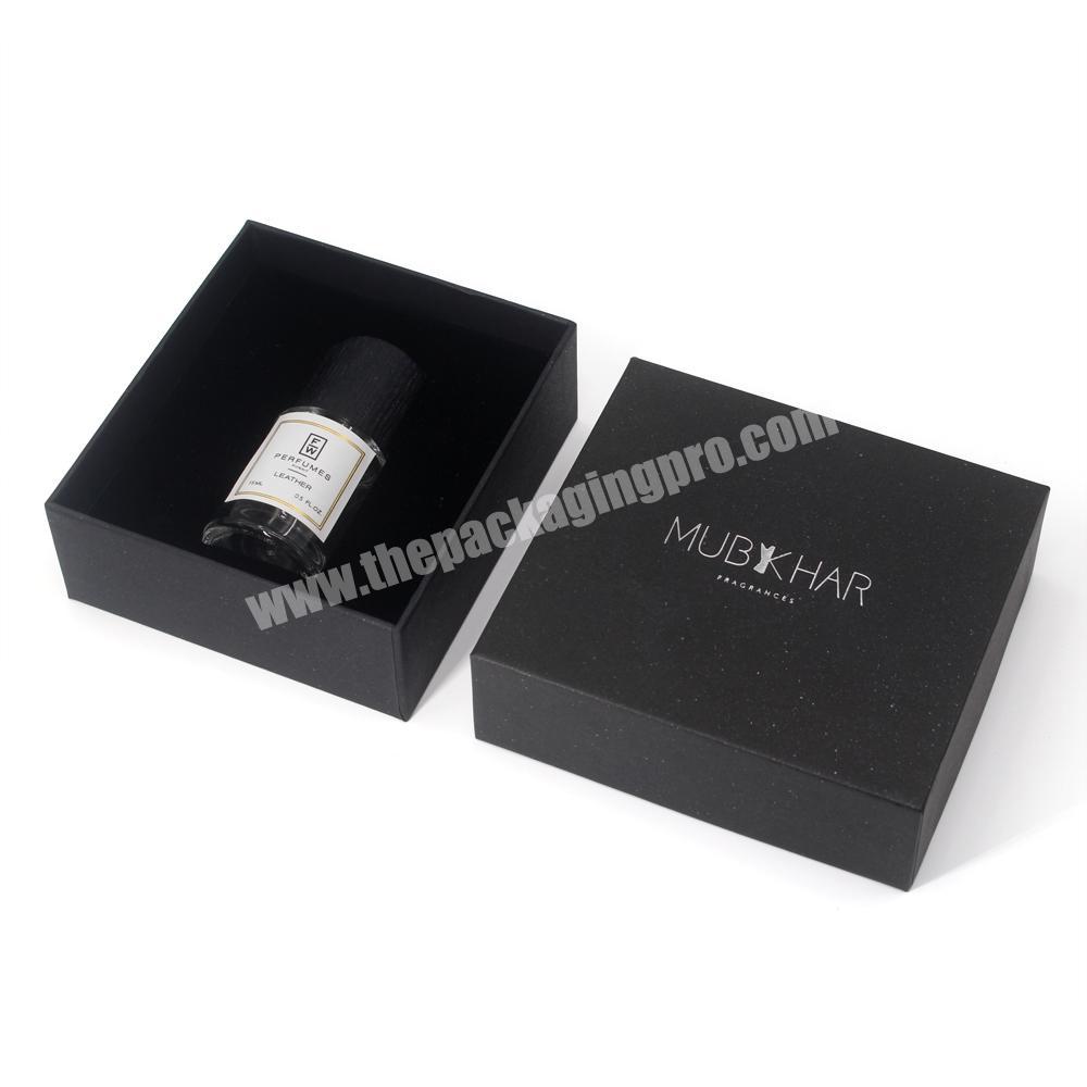 Custom Dubai Little Black Empty Square 15ml Perfume Box