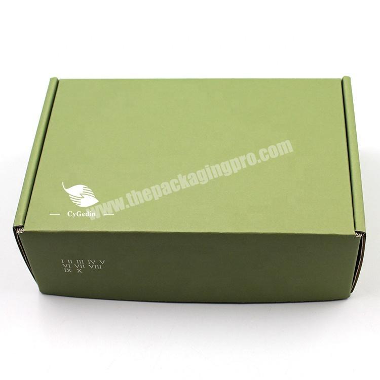 Custom Eco Friendly Corrugated Shipping Boxes Mailer Box Protective Clothing Packaging Box Paperboard&art Paper Accept,accept