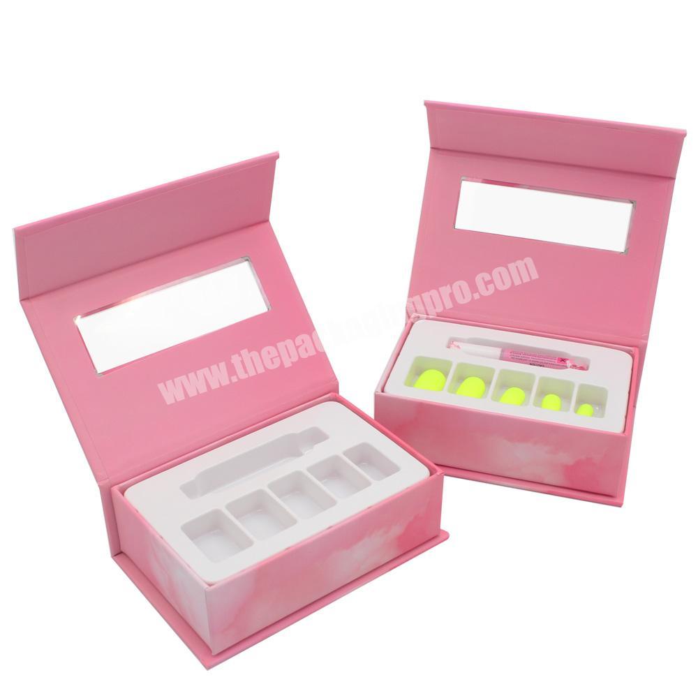 Custom Empty Nail Tip Box Press On False Nails Packing Boxes Nailbox packaging box for artificial nails