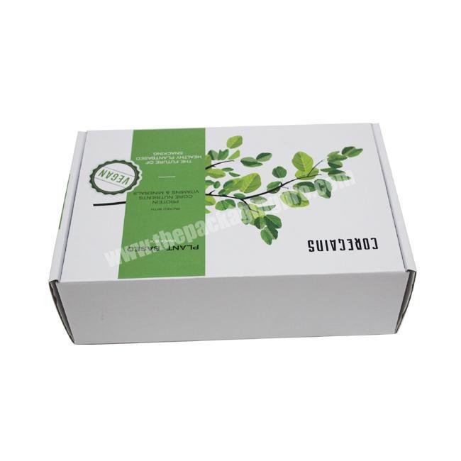 Custom Grey Color Corrugated Boxes Printing Tab Lock Garment Box Corrugated Paper Carton Packaging Box