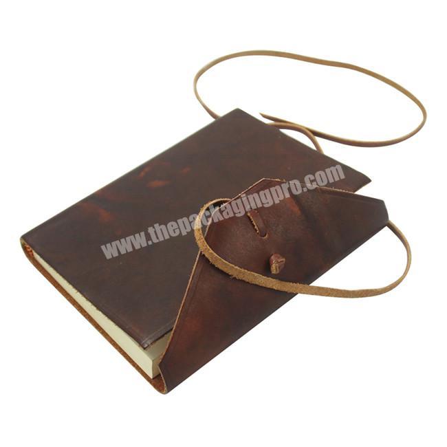 Custom Handmade Pu Leather Notebook Planner Wholesale Blank Plain Journal