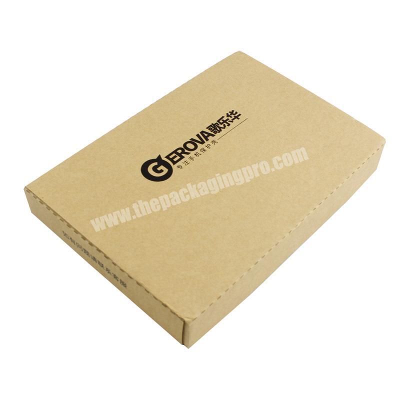 Custom Kraft Paper Corrugated Paper Mailer Shipping Box shipping package custom logo