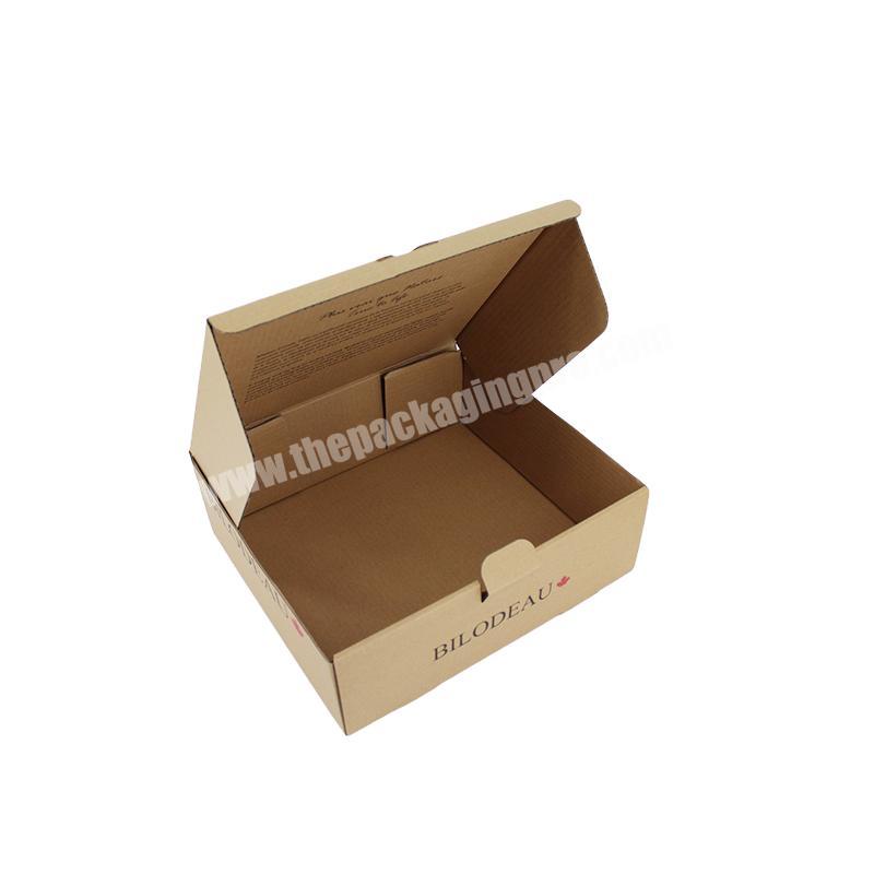 Custom Large Paper Box Eco Friendly Clothes Recycled Color Printing Logo Customized Packaging Paper Box Corrugated Mailer Boxes