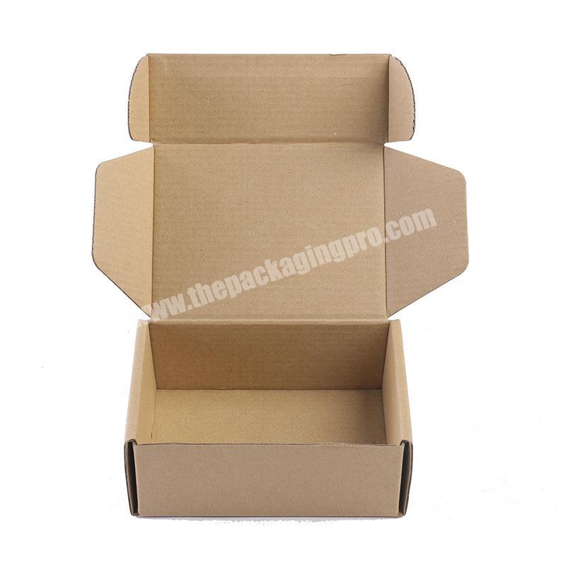 Custom Logo Cardboard Knaft Paper Boxes Corrugated Shipping Boxes Cartons