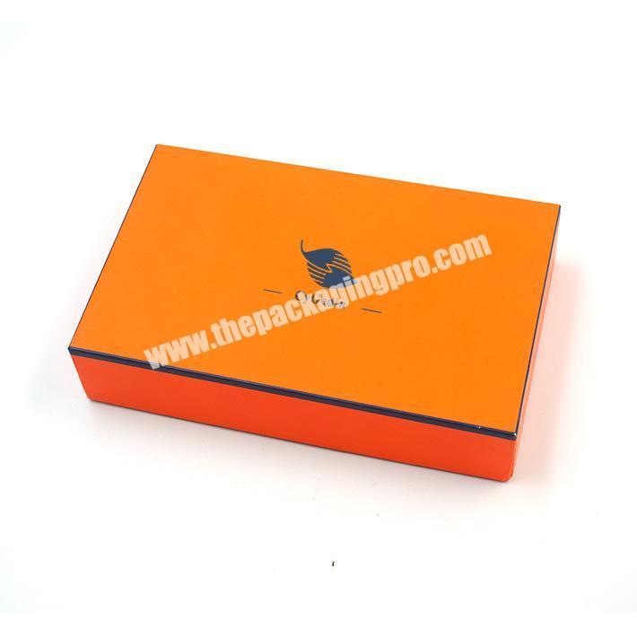 Custom Logo Cardboard Mobile Phone Lid and Base Packaging Packages Gift Paper Box