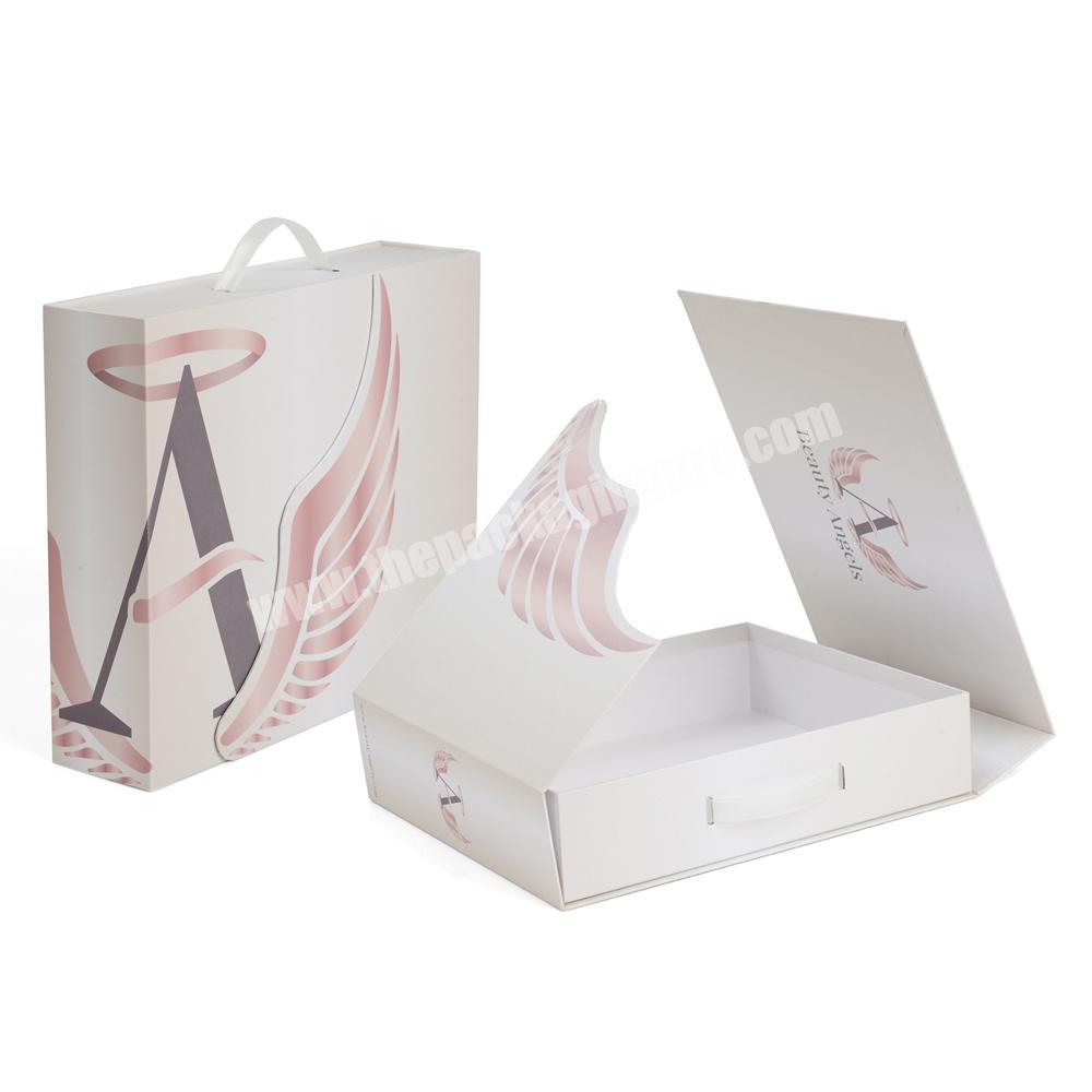 Custom Logo Luxury Large Dress Packaging Box Wedding Dress Box With Handles