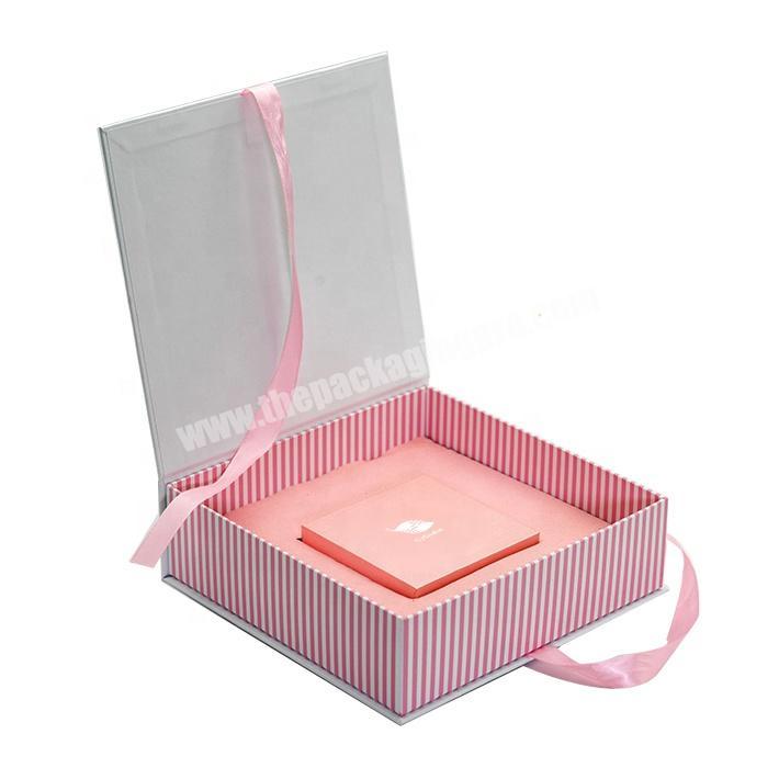 Custom Logo Magnetic Premium Luxury Recyclable Rigid Cardboard Paper Packaging Gift Boxes with EVA Insert